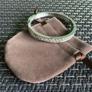 Crystal Bangle Bracelet.